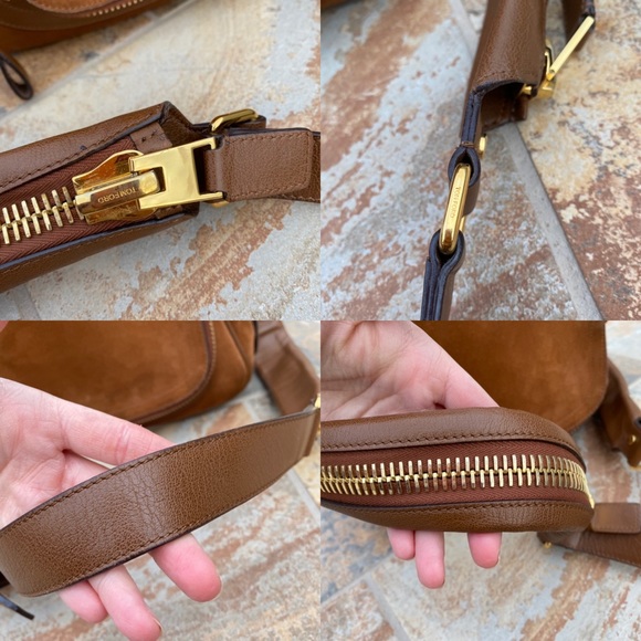 SOLD Tom Ford Suede Leather Jennifer Crossbody - Picture 10 of 15